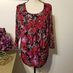 Croft & Barrow Floral Blouse